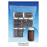 DaiHan DH.Bot3305A Bottle pet, round, amber 500ml