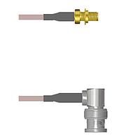 Amphenol Custom Cable Q-2W00D0005006i RF Cable Assemblies SMA-SJB/BNC-RP G316 6I