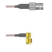 Amphenol Custom Cable Q-0B038000H072i RF Cable Assemblies BNC-SJB/SMA-RP G142 72I