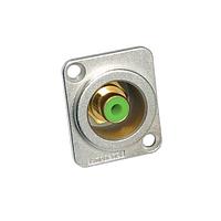 Amphenol Audio ACJD-GRN Panel Mount Jack RCA/D-SHELL CONN