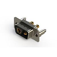 EDAC 627-2WK2624-3T5 Mixed Contact D-Sub Connectors Vertical Combo Dsub