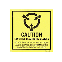 Statico SL048 ESD Labels (2"x2"; 1000/roll)