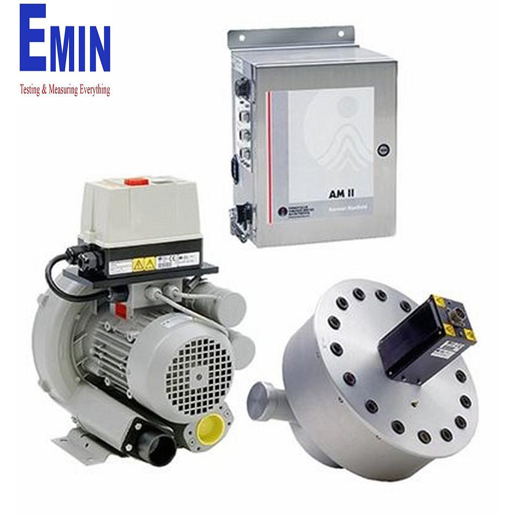 Handheld instrument used for airborne particle counting and air quality inspection