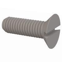 Essentra Components 50M050080H016 Slotted Countersunk 90 Slotted CSK Screw, M5 X .8 Thread, 16mm Lg