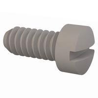 Essentra Components 010632F031 Machine Screw Fillister Slotted Screw, #6-32 Thread, 5/16 Lg