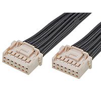 Molex 221955-1144 Discrete Wire iGrid-to-iGrid (OTS) Cable Assembly Dual Row 600mm Length 14 Circuits Natural