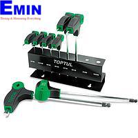 TOPTUL GAAX0802 - 8PCS L-Type Two Way Hex Key Wrench Set