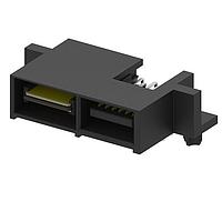 Molex 45985-2313 Plugs EXTreme LPHPower Plug Right-Angle 2 Power CONT 12 Signal CONT Au Plating w/ Pegs