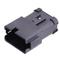 Amphenol SINE Systems AT04-12PB-P030 Connectors 12 Way RCPT (4)3 pin busbar 13 amps