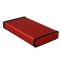 Hammond Manufacturing 1455P2201RD PC Board Alum w/Medal Ends 8.66x4.92x1.20" Red