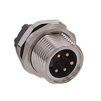 Amphenol CONEC 41-40050 Connectors 5P PCB STRT SOLDER 7/8 BACKMNT PLUG