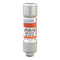 Mersen ATQR6-1/4 Power Fuses Fuse; Time-Delay; Class CC; 200kA I.R AC/100kA I.R DC; 600VAC/300VDC; 6.25A