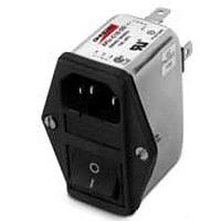 Ohmite AFM-C10 AC Power Entry Modules Single Phase , IEC Inlet Power line Filter with Fuse and Switch 250VAC , 10Amp , 50/60Hz