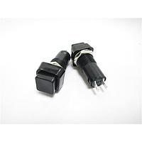 Shin Chin R13-23B-05-BB Pushbutton Switches SPST OFF-ON BLACK