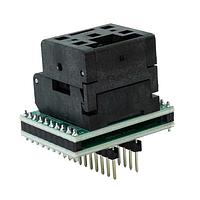 Chip Quik SK0012 Socket Adapters QFN-20 Socket to DIP-20 Adapter (4 x 4 mm body, 0.5 mm pitch)