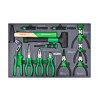 TOPTUL GED1354 Pliers & Hammer Set (13 pcs)