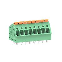 Molex 224929-0008 Fixed Terminal Blocks 5.00mm Pitch Lever Activated Fixed Mount PCB Term Block 35 Entry 8 Ckt