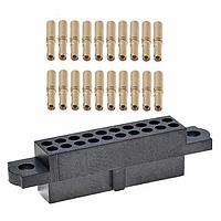 Harwin M80-4712405 Headers & Wire Housings 12+12 WAY F CRIMP S/BORE WO/JS