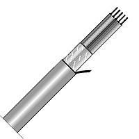 Alpha Wire 5064C BK199 Commercial Application 18 AWG 4 Conductor 300V Unshielded PVC PVC, Per Foot ft Spool - Black