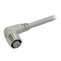 Omron Automation and Safety XS2F-M12PVC4A5M Sensor Cables / Actuator Cables PVC 5M Cable 4Core M12 Angled Socket