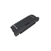 Amphenol FCI SFW10R-5STE1LF Board Mount 1.00mm Flex Connector, SFW-R series, 10 Position, Bottom side Contact, Side Entry Surface Mount ZIF CIC Connector, Lead Free.