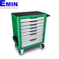 TOPTUL GCAJ227E W/7-Drawer Tool Trolley (277 pcs; Green)