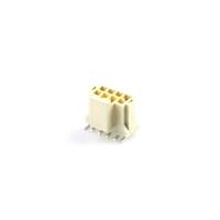 Molex 105429-2108 Shrouded NANO-FIT HDR SMT VT DLR 8CKT TIN WHT