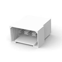 AMP Connectors - TE Connectivity 180906 Tab Housing TAB HOUSING 6 POS