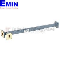 Fairview FMWCP1006 20 dB WR-34 Directional Waveguide Broadwall Coupler With UG-1530/U Square Cover Flange and E-Plane Coupled Port from 22 GHz to 33 GHz