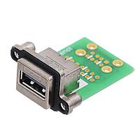 Amphenol Commercial Products MUSBAA1130 USB Type A Connectors Rugged USB A RA REC