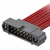 Harwin M80-5C13005MC Power to the Board 15+15 Pos. Male DIL 24-28AWG Cable Conn. Kit, 101Lok