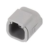 Amphenol SINE Systems ATM06-4S-CAP Accessories Dust cap 4 pos plug grey