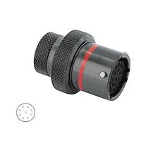 Eaton Souriau-Sunbank 8STA10609SN Connectors In-Line Receptacle - size 6 - 9 contacts - Female