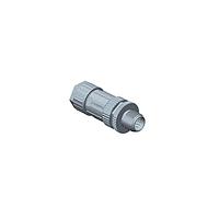 Amphenol LTW M12A-10BMMA-SL7001 Circular Metric Connectors M12 Circular Metric Connector, A Code, Metal, 1.5A, 10 pins, Male Connector, Male Contact, Straight, Screw Thread, Solder, Field Installable, F4.5 - F6.5mm, IP67 Mated
