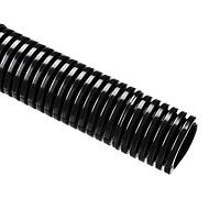 HellermannTyton 166-90291 Cable Protection HelaGuard Non-Metallic Conduit, Std. Weight, 0.75" Dia., Fine Pitch, Nylon PA6, Black, 164ft/reel