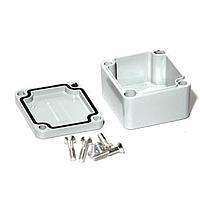 Hammond Manufacturing 1590Z060GY Thick Wall Heavy Duty Aluminum 1.98x.95x1.8"Grey