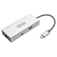 Tripp Lite U442-DOCK13-S USB Type-C to Ethernet, HDMI, USB 3.2, USB Type-C Tripp Lite USB C Docking Station 4k a. 30Hz w/ USB Hub, HDMI Gbe USB C