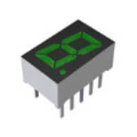ROHM Semiconductor LA-301MB Numeric Display LED #1 DIGIT DISP .3" CA GREEN