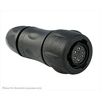 Eaton Souriau-Sunbank UTS6JC106S Plugs 6P Strt Socket Plug Backshell Size 10