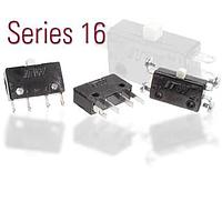 ITW Switches 16-204 Snap Action Switches SUB-MINIATURE 10.1 AMP DOUBLE-BREAK