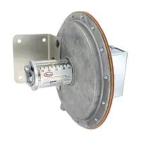 Dwyer 1638-2 Large Diaphragm Pressure Switch, UL/CSA, 15A, Visible Set Point, HVAC (Gauge, 3 inH₂O, NPT Female, 1/8 in)