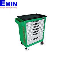 TOPTUL GT-32007 - 320PCS W/7-Drawer Tool Trolley  PRO PLUS SERIES-GREEN