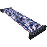 Samtec FMTP-10-D-08.77-01-F Twisted Pair .050" Tiger Eye  IDC Twisted Pair Cable Assembly, Terminal