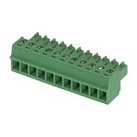 Molex 39510-5011 Plugs 3.81MM EURO PLUG RA RO PLUG RA GRN 11CKT