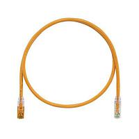 Panduit UTPKSP3OR Cat 6 Keyed Copper Patch Cord, Cat 6, Orange U