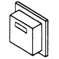 Honeywell AML52-A10K Lens SQ LED BUTTON BLACK NO LEGEND