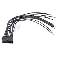 Molex 219659-1162 Rectangular Cable Assemblies Female-Pigtail (OTS) Cbl Assy Dual Row 150mm Tin Plating 16 Ckt Blk