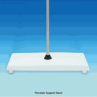 SciLab SL.Sta5001 Stand, Porcelain, Φ10×h650 mm Rod, w285×d147×h35mm, 1.9kg