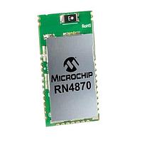 Microchip Technology RN4870-I/RM140 USB Adapter Bluetooth Low Energy BLE Module, Shielded, Antenna, ASCII Interface, 12x22mm