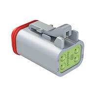Amphenol SINE Systems AT06-4S-RD01 4-Way Plug 4 Way Reduced Diameter Seal